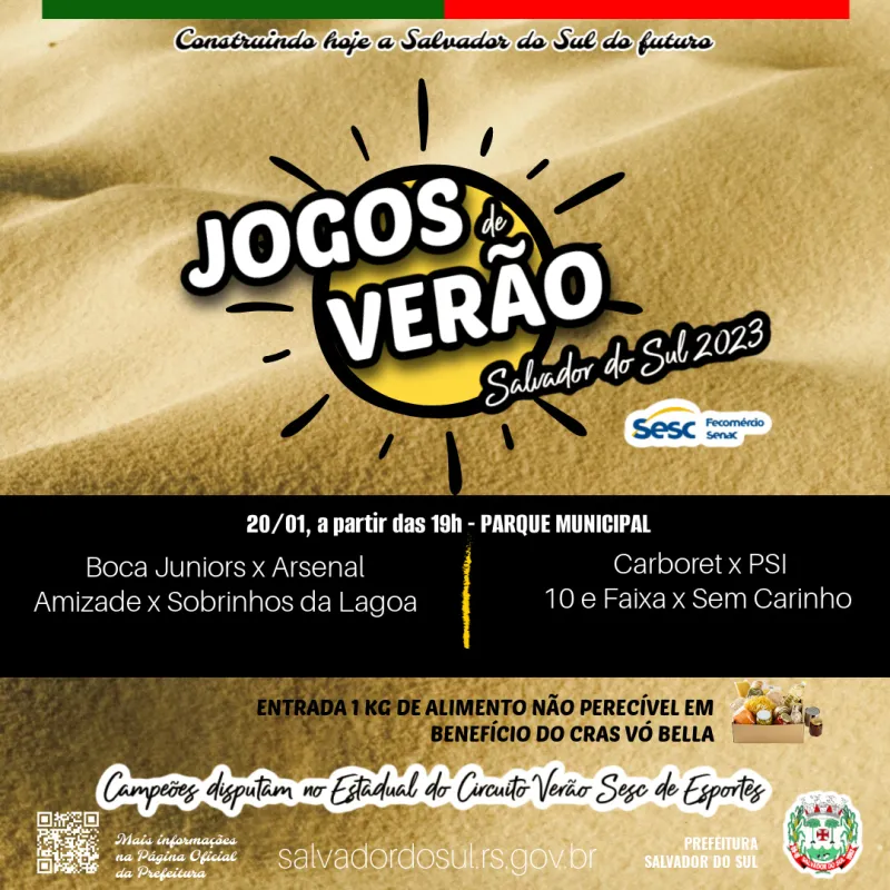 ABERTURA DOS JOGOS DE VERÃO 2023 - Prefeitura Municipal de